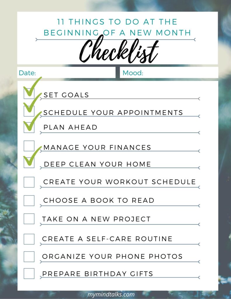 How To Be More Efficient Checklist